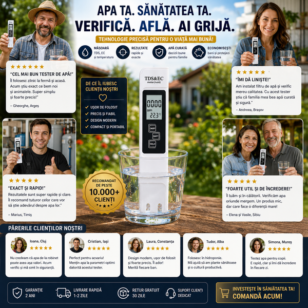 PureTest Tester Apă Portabil